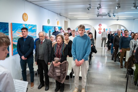 Ob slovenskem kulturnem prazniku v ravenski knjižnici (11)